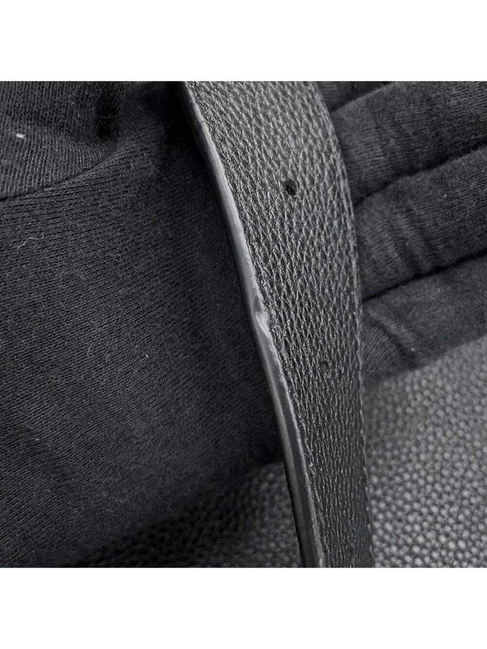 Balenciaga Shoulder Bag Credit Large Soft Grain Calf Leather Black